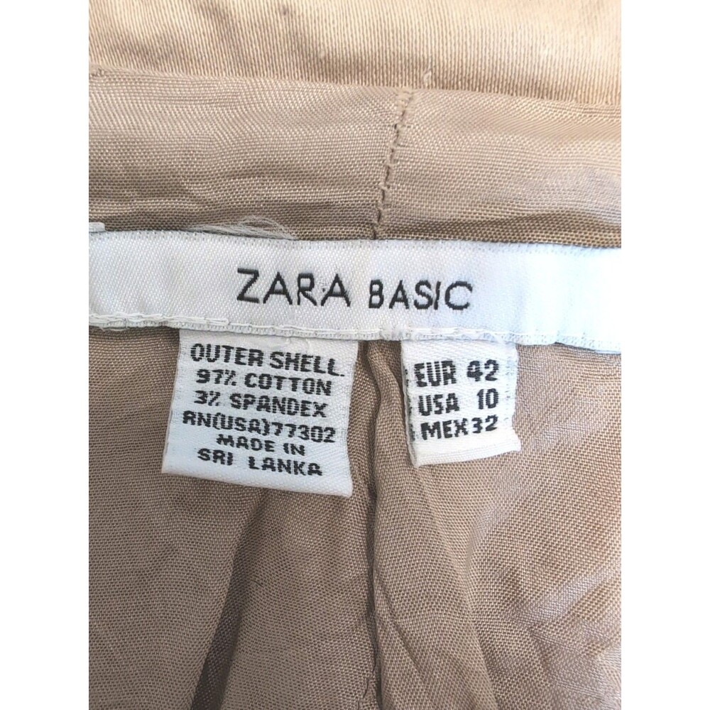 Zara  Women's Beige Blazer, Size 10 US, - Picture 7 of 7